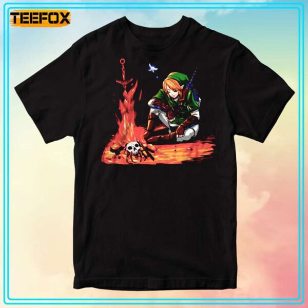 Dark souls x The Legend of Zelda Unisex T Shirt