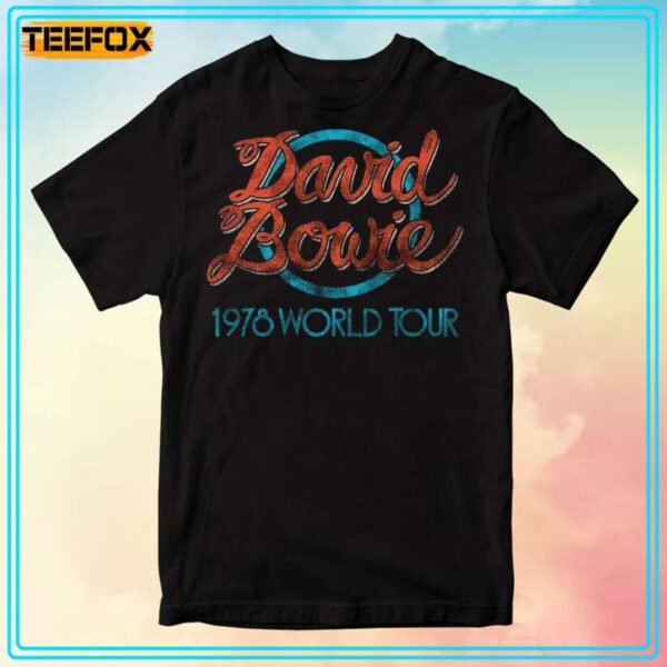 David Bowie World Tour 1978 Unisex T Shirt