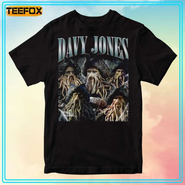 Davy Jones Pirates of the Caribbean Movie Unisex T Shirt