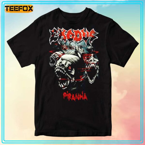 Exodus Piranha Music T Shirt