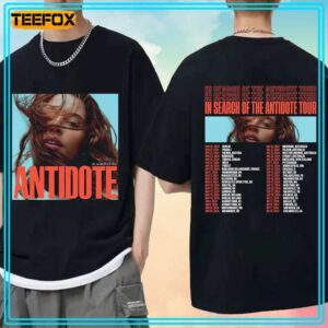 Fletcher In Search of the Antidote Tour 2024 Concert T Shirt