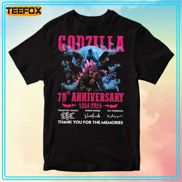 Godzilla 70th Anniversary 1954 2024 T Shirt