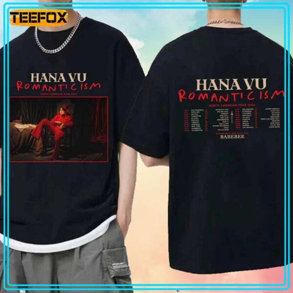 Hana Vu Romanticism Tour 2024 Unisex T Shirt