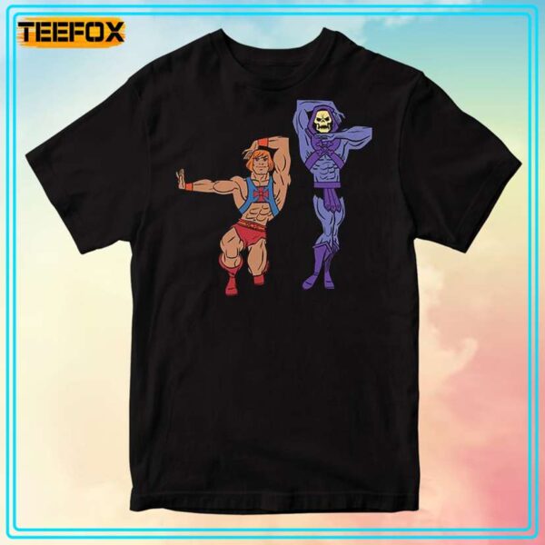 He Man And Skeletor Graphic T Shirt