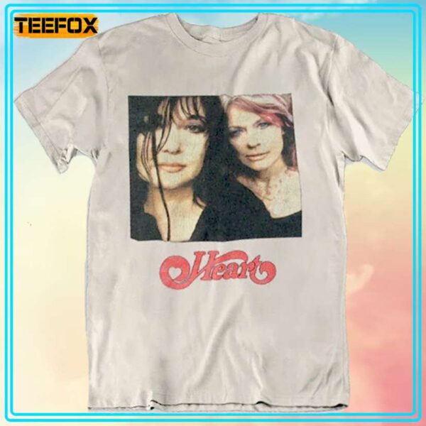 Heart Rock Band 2000s T Shirt