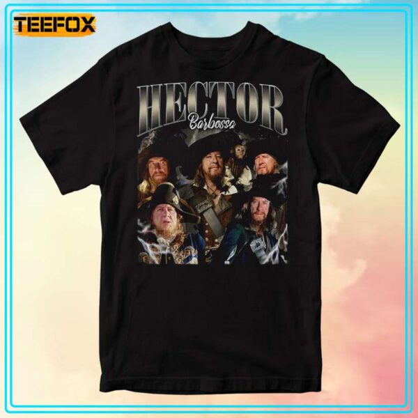 Hector Barbossa Pirates of the Caribbean Character T Shirt