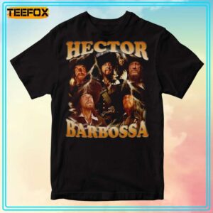 Hector Barbossa Pirates of the Carribean Character T Shirt