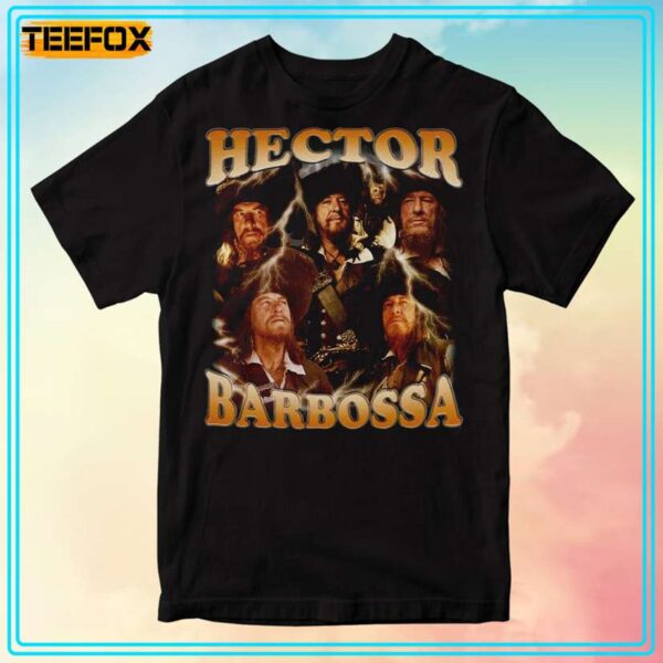 Hector Barbossa Pirates of the Carribean Character T Shirt