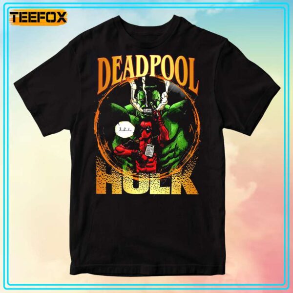 Hulk vs Deadpool Unisex T Shirt