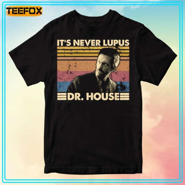 Its Never Lupus Dr House Vintage T Shirt