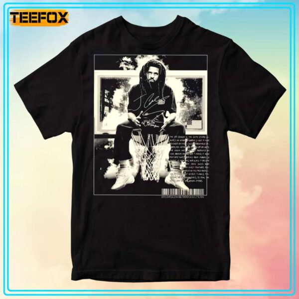 J Cole Rap 90s Retro Style T Shirt