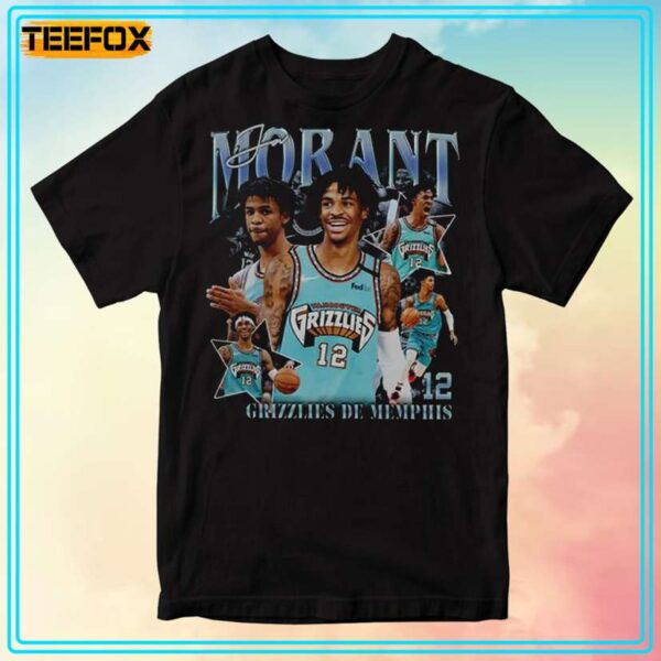 Ja Morant Grizzlies De Memphis T Shirt