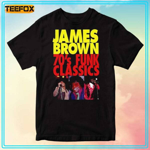 James Brown 70s Funk Classics Unisex T Shirt