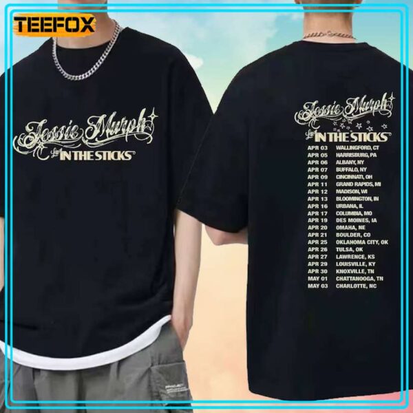 Jessie Murph In The Sticks Tour 2024 Concert T Shirt