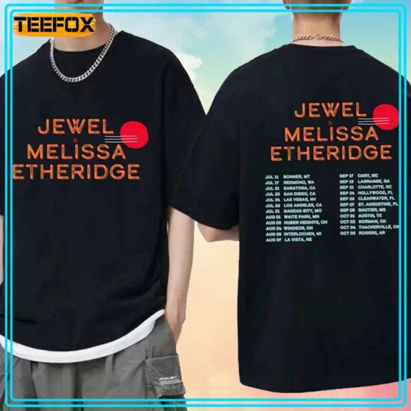 Jewel And Melissa Etheridge Tour 2024 T Shirt