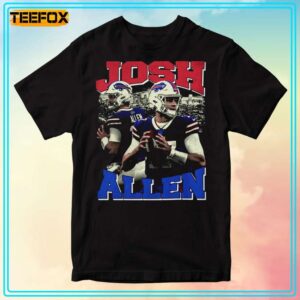 Josh Allen Buffalo Bills Football T Shirt