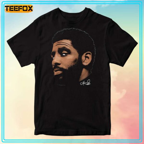 Kyrie Irving Face Signature T Shirt