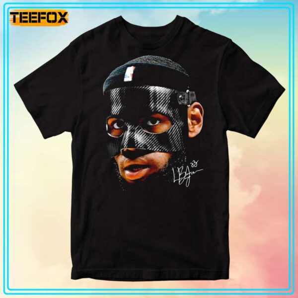 LeBron James Face Signature T Shirt