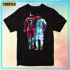 Lionel Messi and Cristiano Ronaldo Football Legends T Shirt