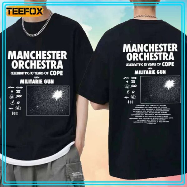 Manchester Orchestra Tour 2024 Music Unisex T Shirt