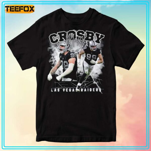 Maxx Crosby Las Vegas Raiders T Shirt