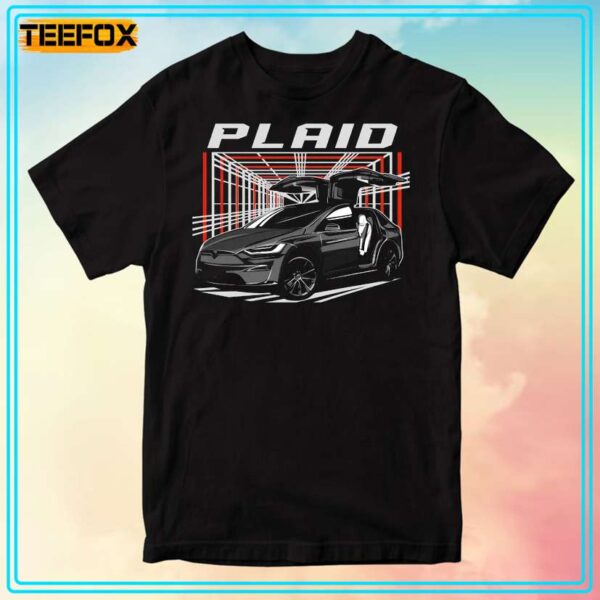 Model X Plaid Unisex T Shirt