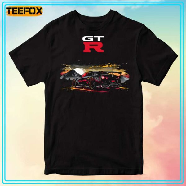 Nissan GT R Black T Shirt