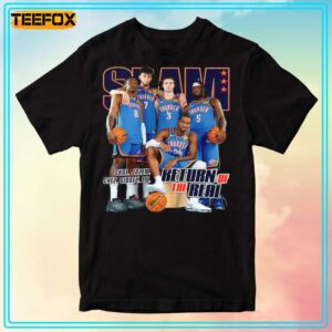 OKC Thunder Rising Stars Slam Cover T Shirt