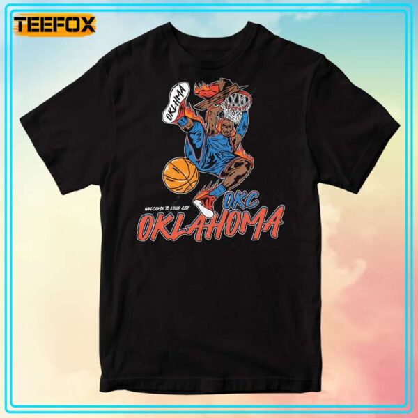 Oklahoma City Basketball OKC T Shirt