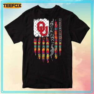 Oklahoma University Native American Graphic T Shirt