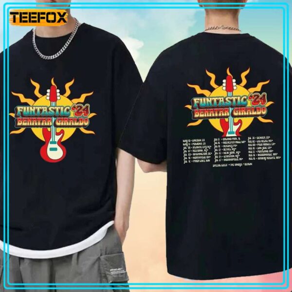 Pat Benatar Neil Giraldo Funtastic 2024 Concert T Shirt