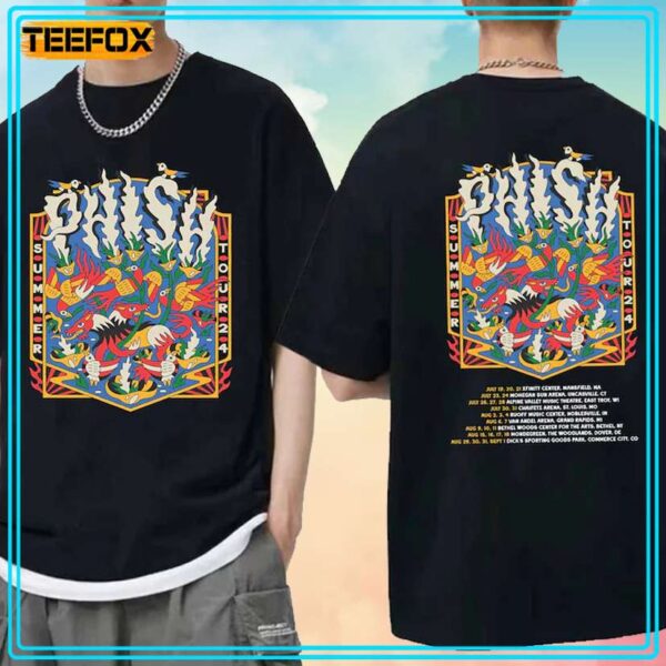 Phish Summer Tour 2024 Concert T Shirt