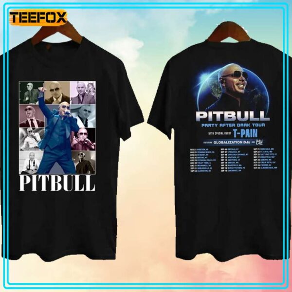 Pitbull Party After Dark 2024 Concert Shirt