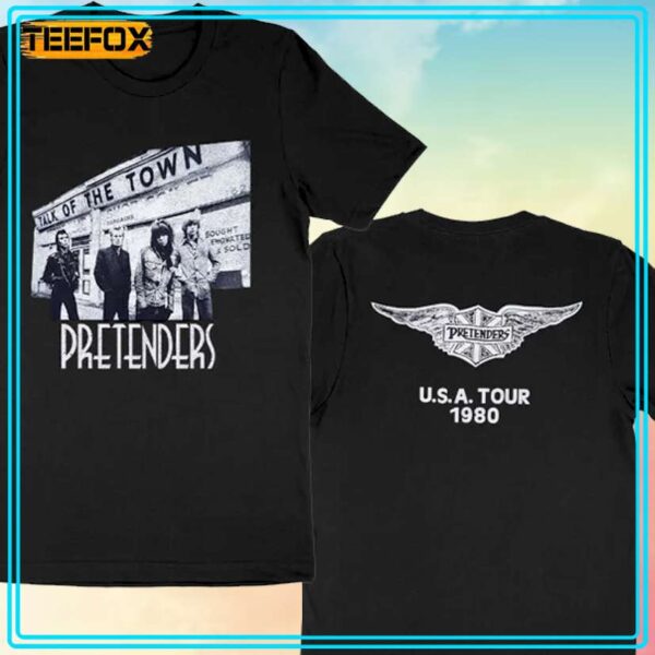 Pretenders Tour 1980 T Shirt