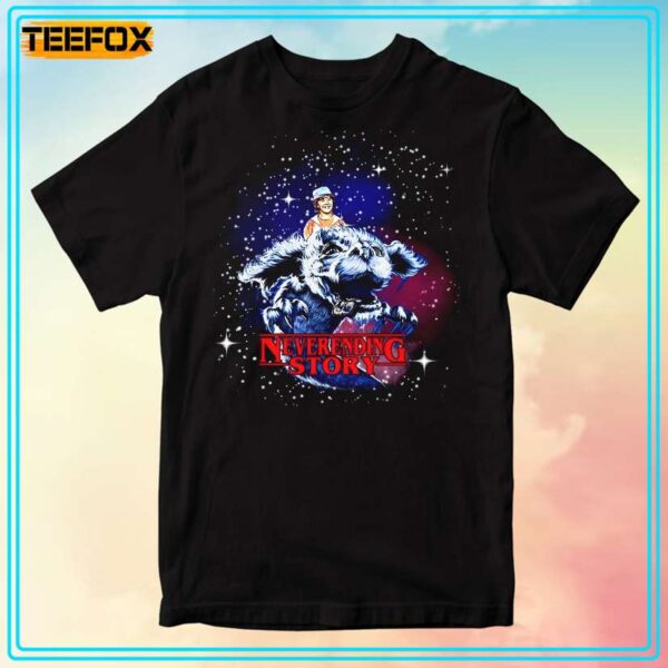 Stranger Things Dustin Neverending Story T Shirt