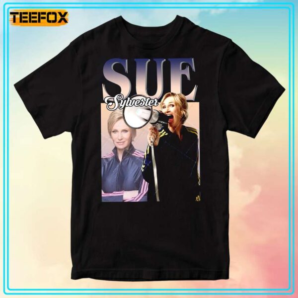 Sue Sylvester Jane Lynch Glee Movie T Shirt