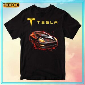 Tesla Model 3 Electric Performance T Shirt