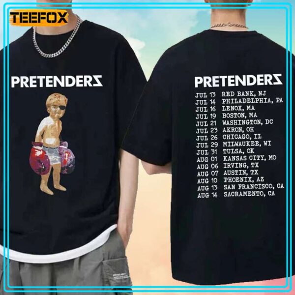 The Pretenders US Tour 2024 Band T Shirt