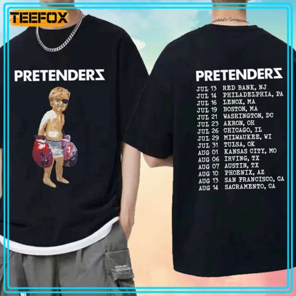 The Pretenders US Tour 2024 Concert T Shirt