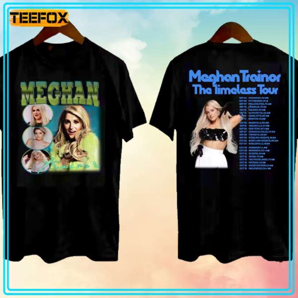 The Timeless Tour 2024 Meghan Trainor Concert T Shirt