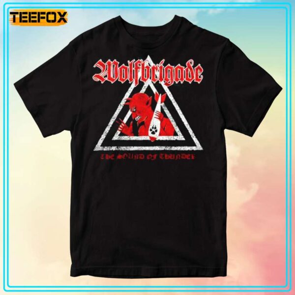 Wolfbrigade Music Band Retro T Shirt