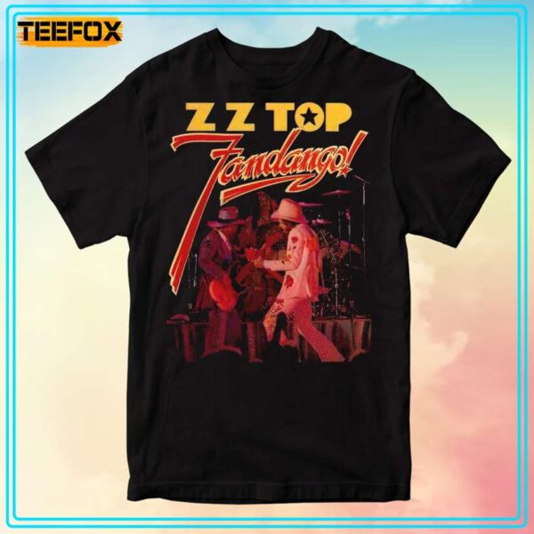 ZZ Top Fandango Black T Shirt