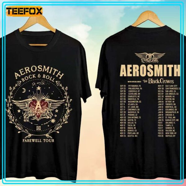 Aerosmith North American Farewell Tour 2024 2025 Unisex T Shirt