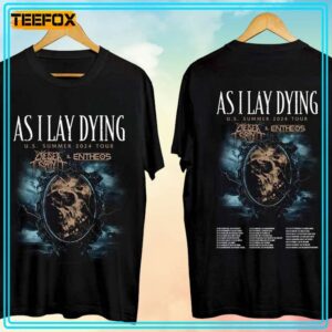 As I Lay Dying US Summer Tour 2024 Unisex T Shirt