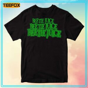 Beetlejuice Movie Logo T Shirt