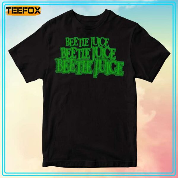 Beetlejuice Movie Logo T Shirt