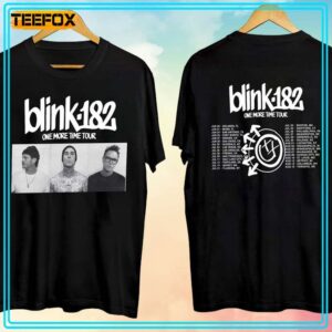 Blink 182 One More Time Tour 2024 Concert T Shirt