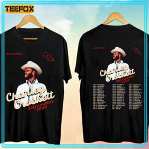 Charley Crockett 10 Dollars Cowboy Tour 2024 Unisex T Shirt