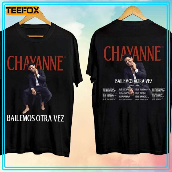 Chayanne Bailemos Otra Vez Tour 2024 Unisex T Shirt