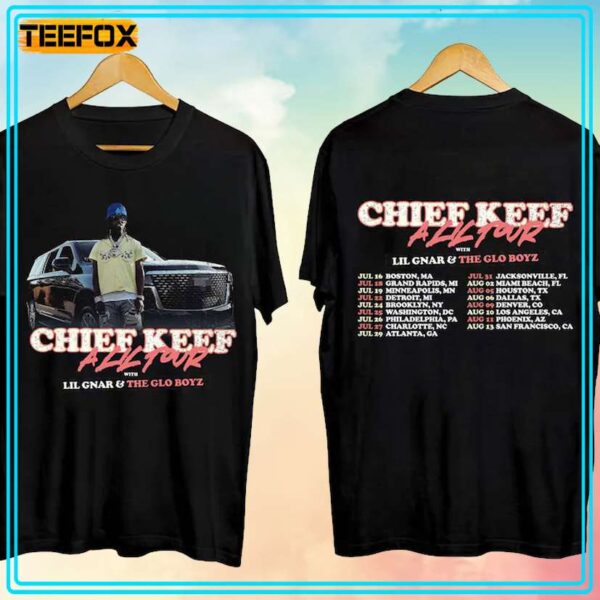 Chief Keef A Lil Tour 2024 Music T Shirt